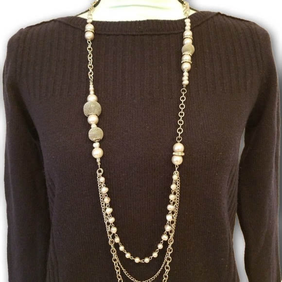 Madewell Pinewood 100% Merino Wool Sweater Navy XS - Picture 7 of 16